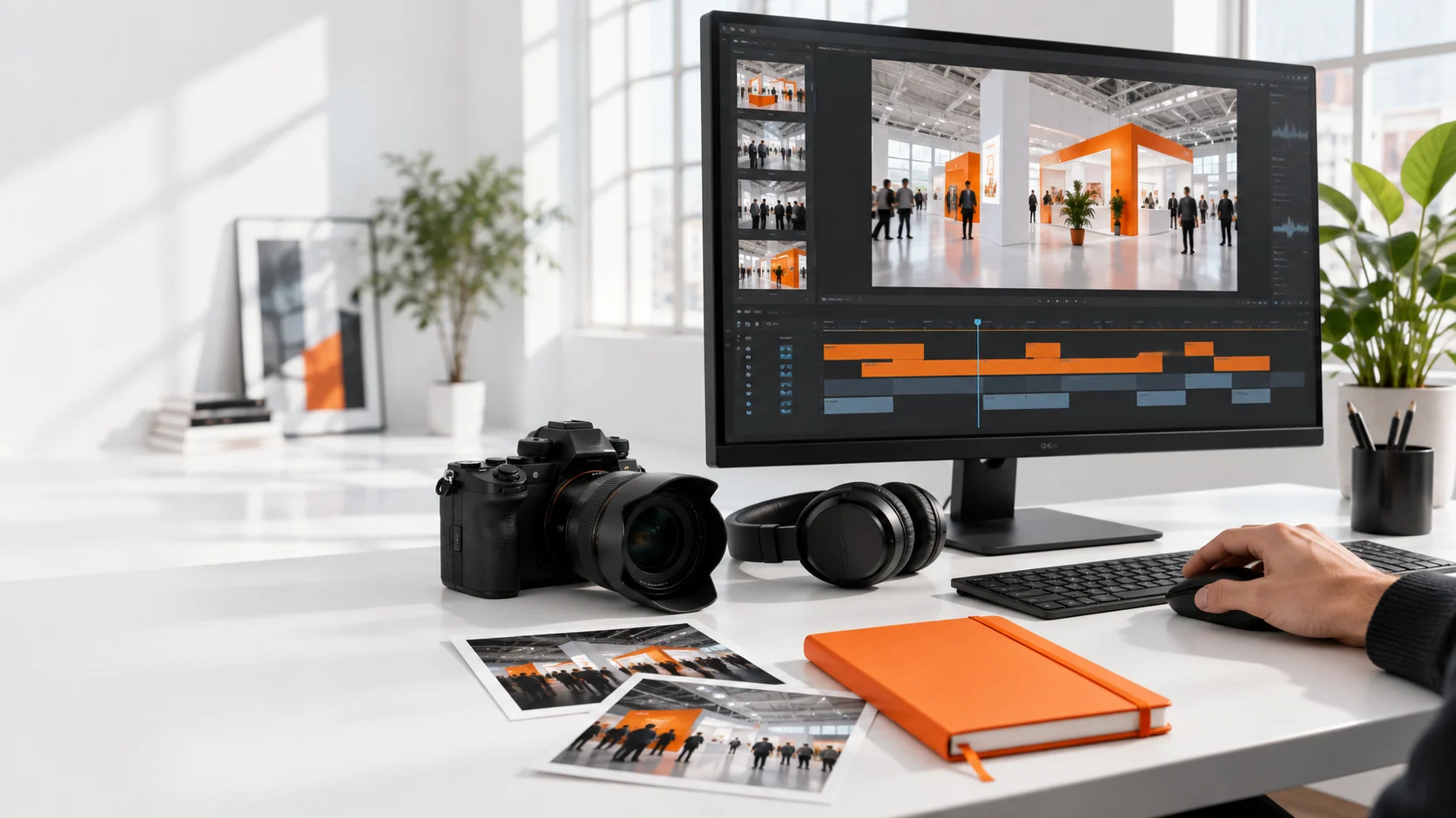 Exhibition content production concept